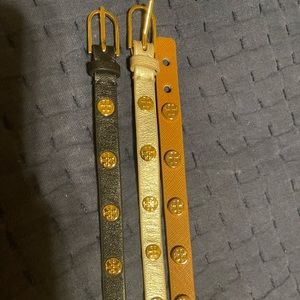 Three Tory Burch Wrap Bracelets